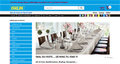 Desktop Screenshot of eske.dk